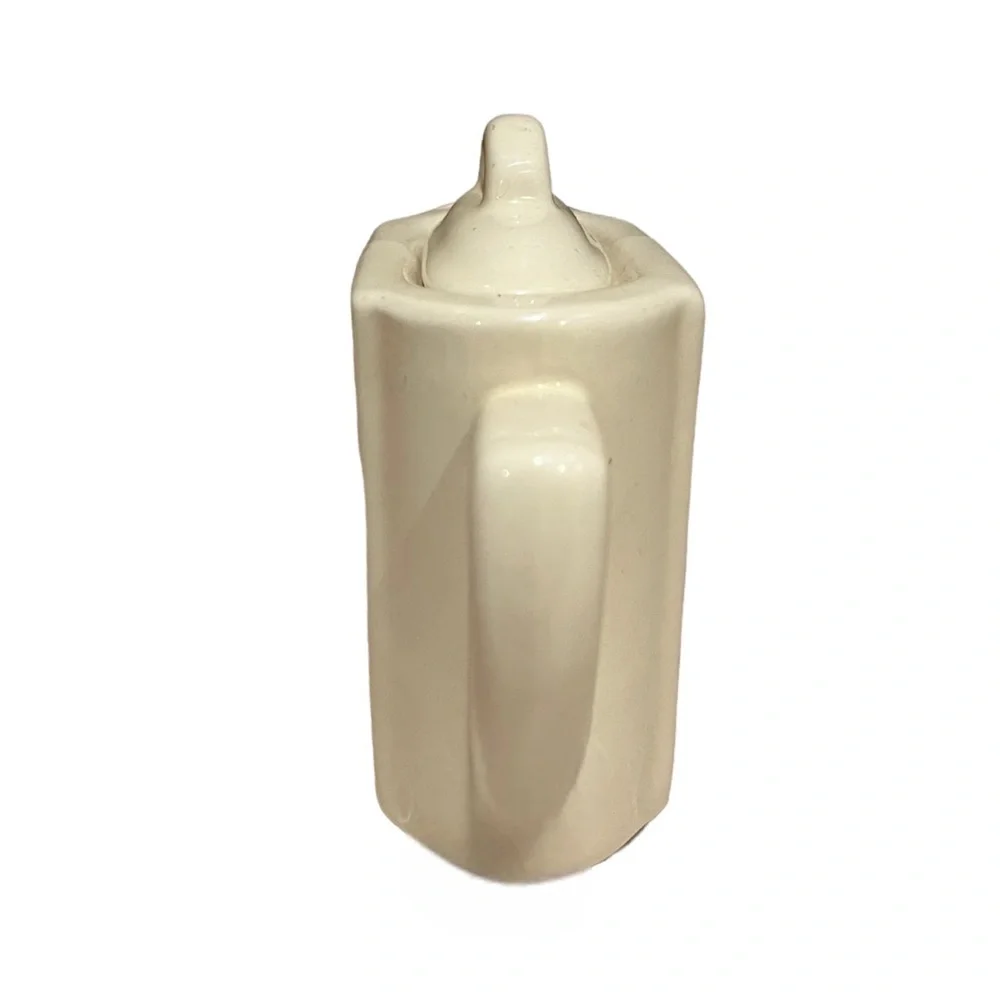 Restoration Hardware Glazed Ceramic Covered Creamer